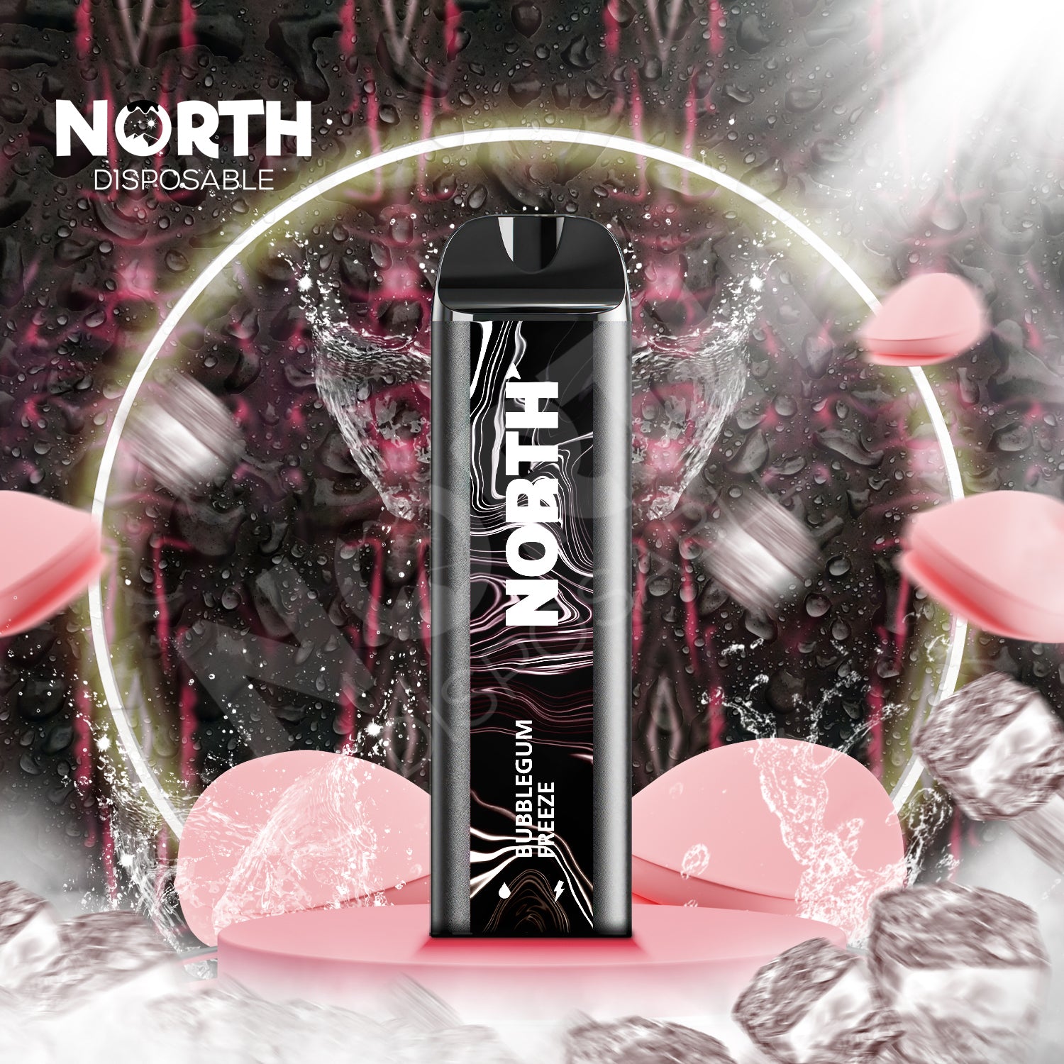 North 5000 Disposable -  Bubblegum Freeze