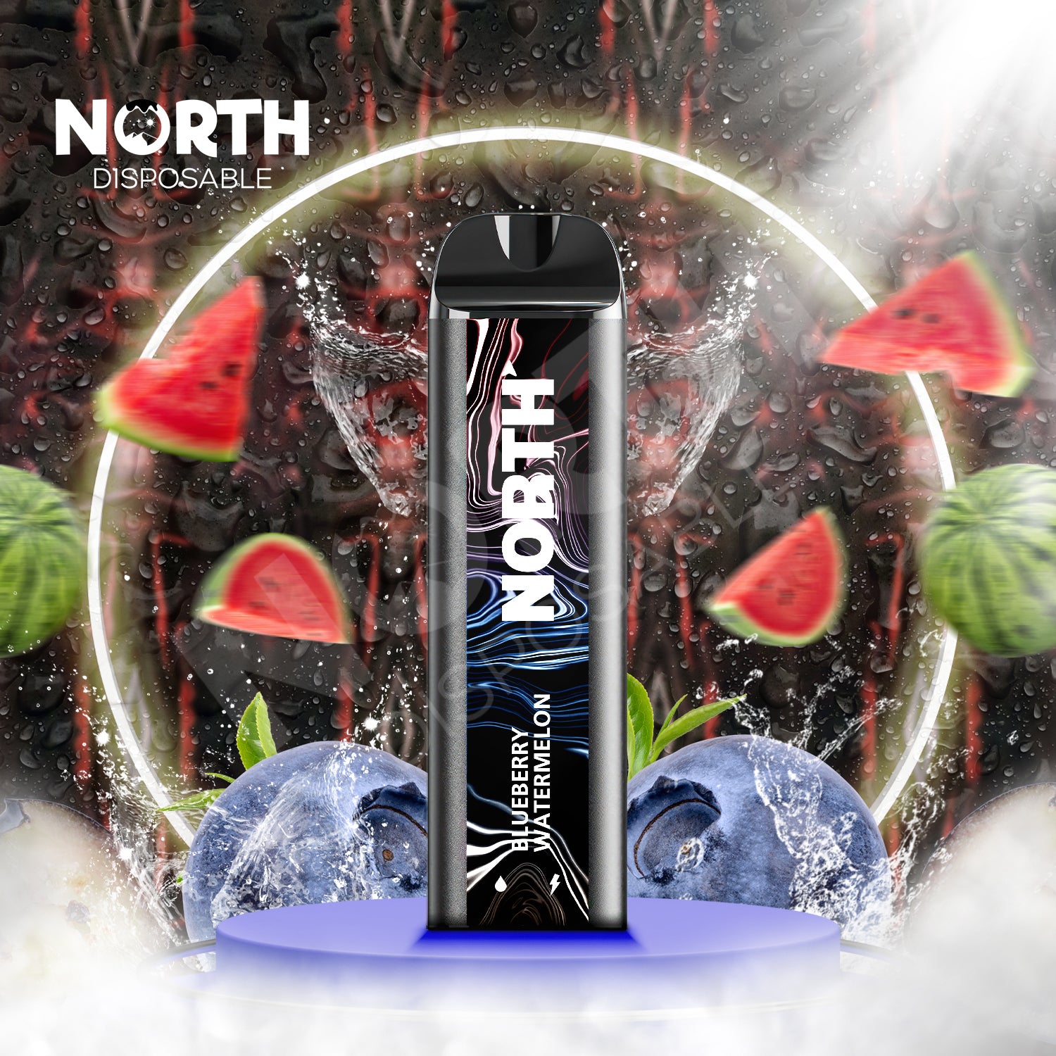 North 5000 Disposable -  Blueberry Watermelon