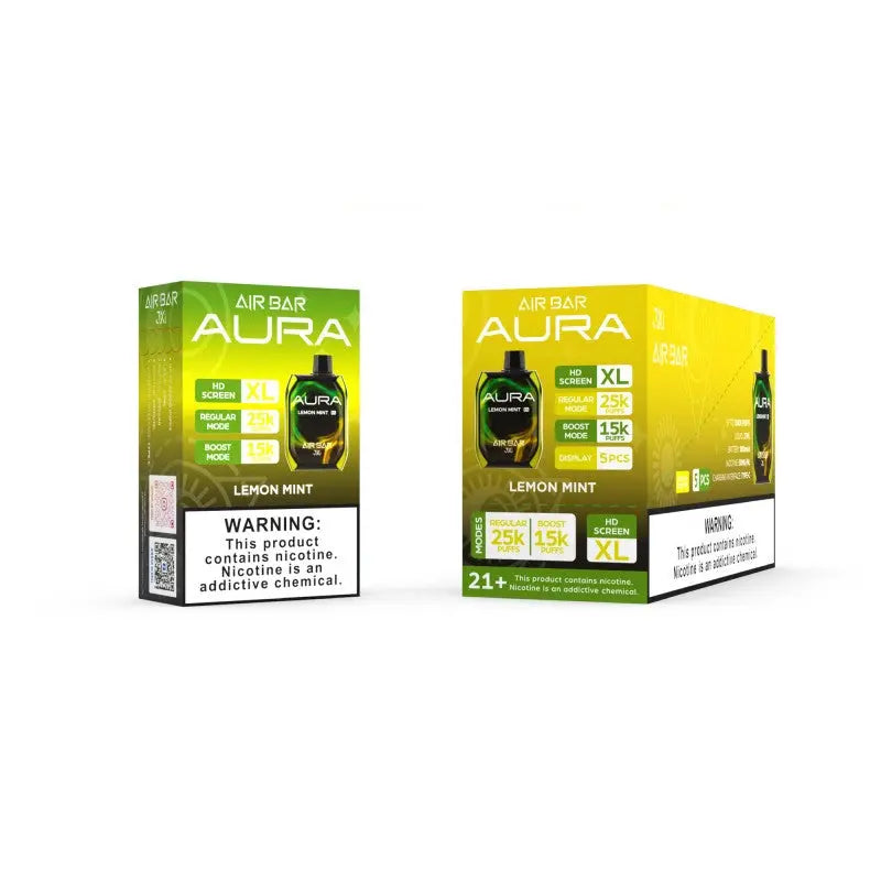 Air Bar AURA 25K Disposable - Lemon Mint 