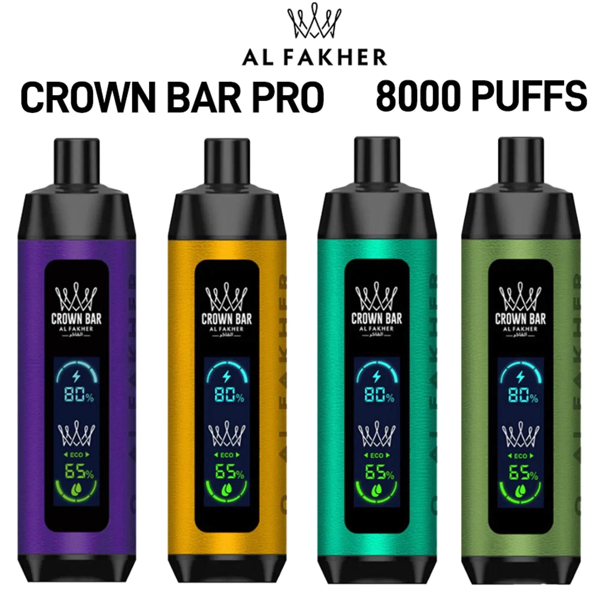 Al Fakher Crown Bar PRO 8000 Puffs