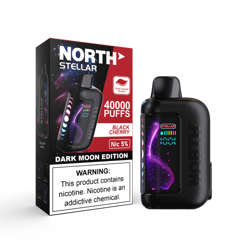 North Stellar Dark Moon Edition 40K Disposable - Black Cherry