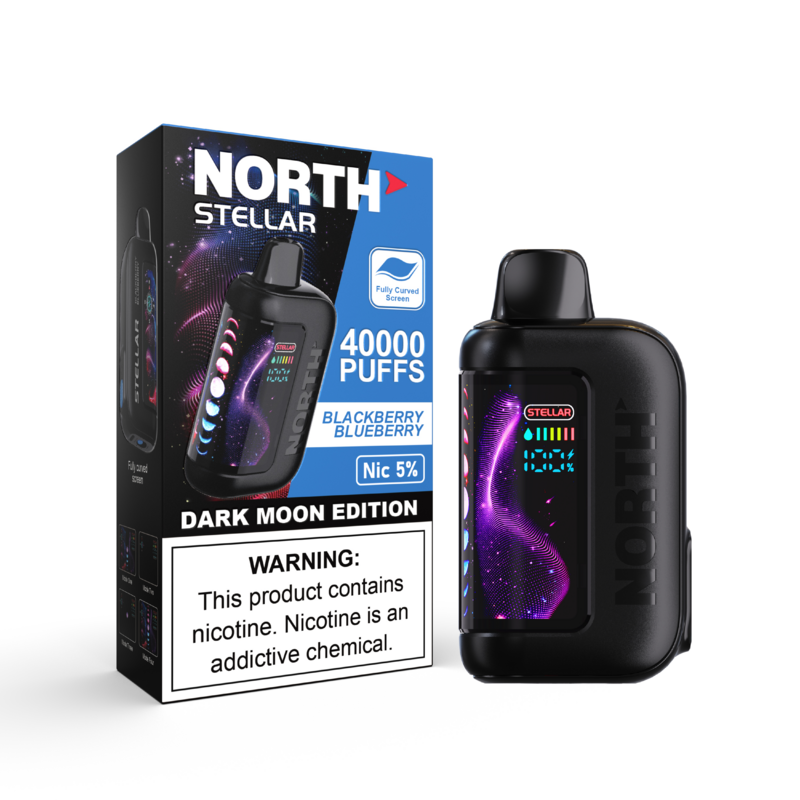 North Stellar Dark Moon Edition 40K Disposable - Blackberry Blueberry