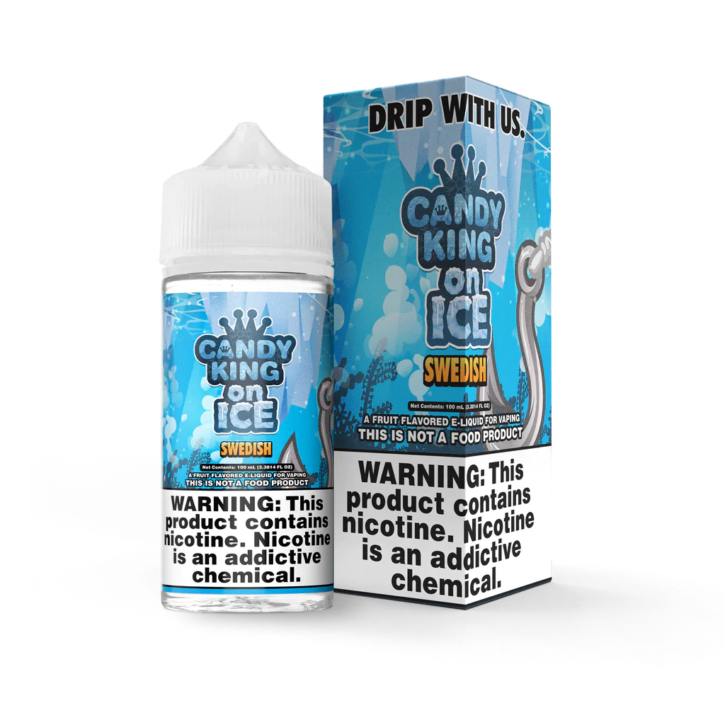 Candy King On Ice E-Liquid 100ML Swedish   On Ice