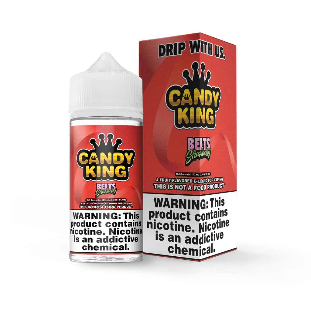 Candy King E-Liquid 100ML BELTS STRAWBERRY