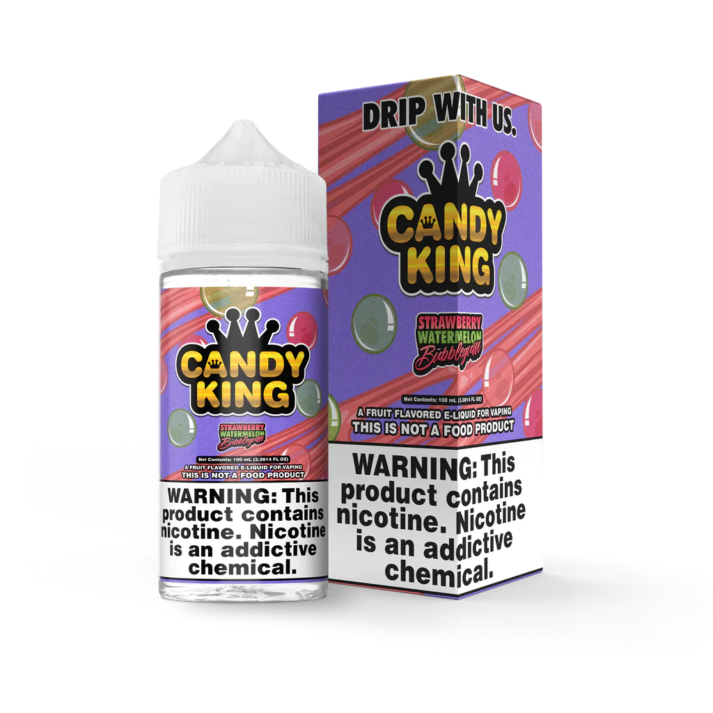 Candy King E-Liquid 100ML STRAWBERRY WATERMELON BUBBLEGUM