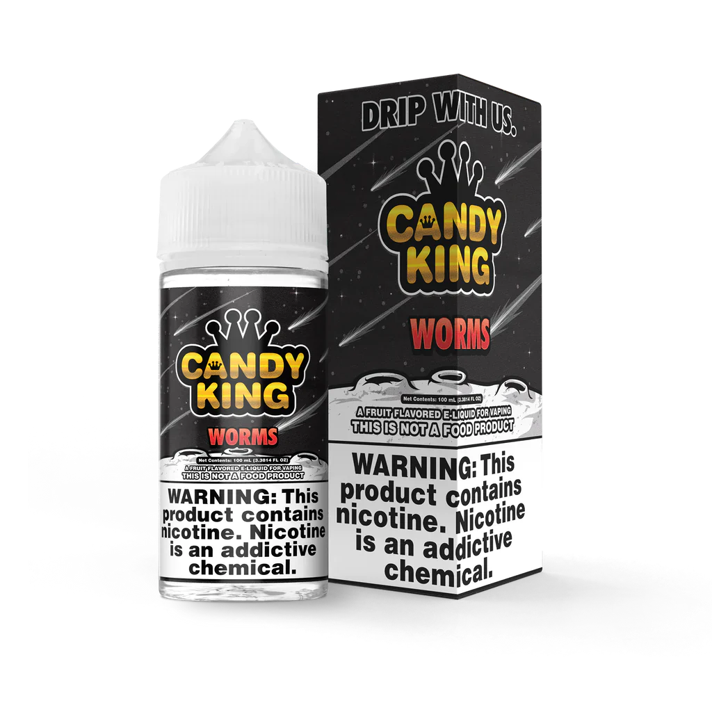 Candy King E-Liquid 100ML WORMS