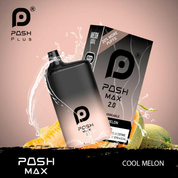 POSH MAX 2.0 5200 DISPOSABLE-COOL MELON