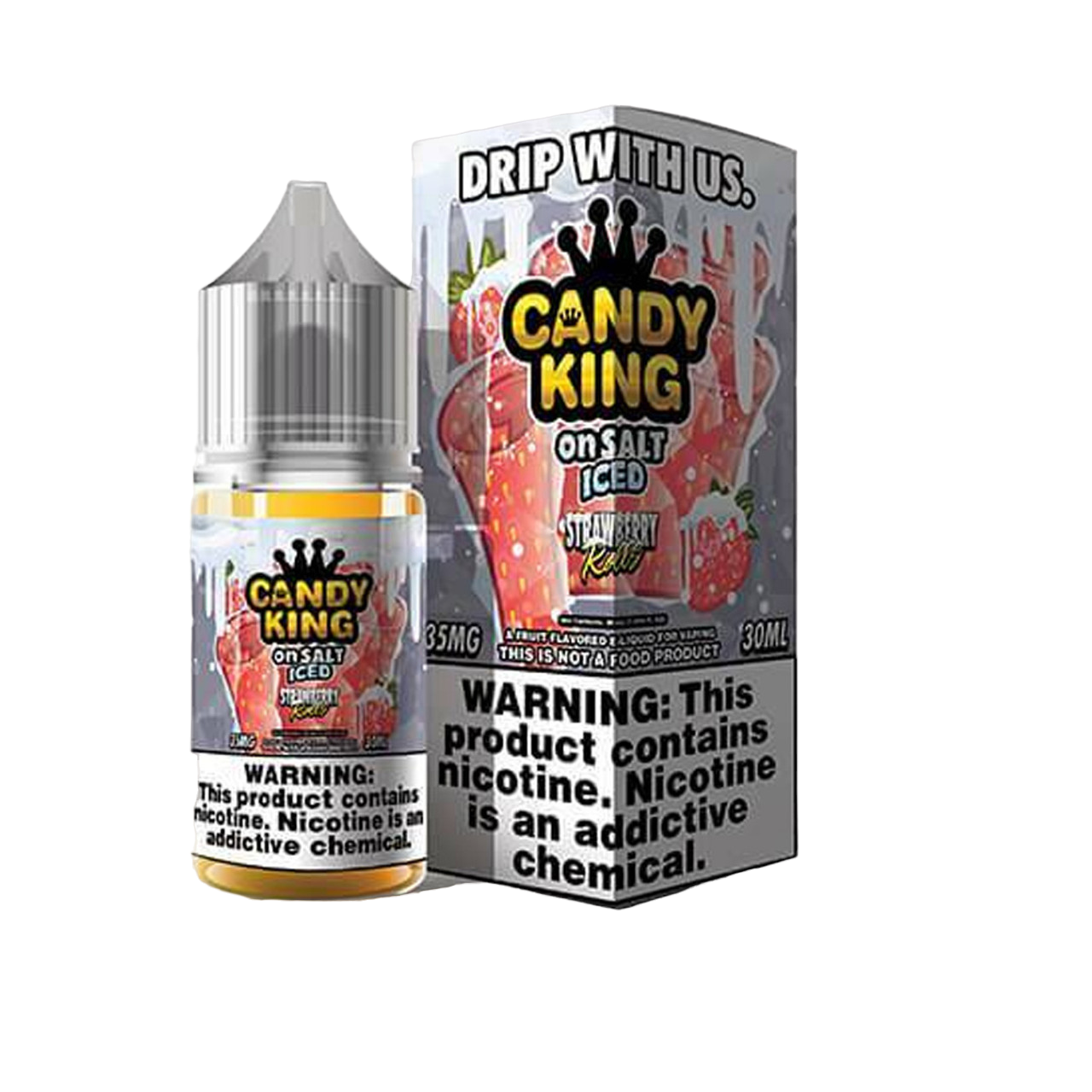 Candy King On Salt ICED Nicotine Salt E-Liquid 30ML