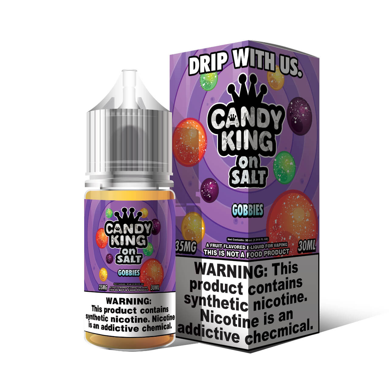 Candy King On Salt Synthetic Nicotine Salt E-Liquid 30ML