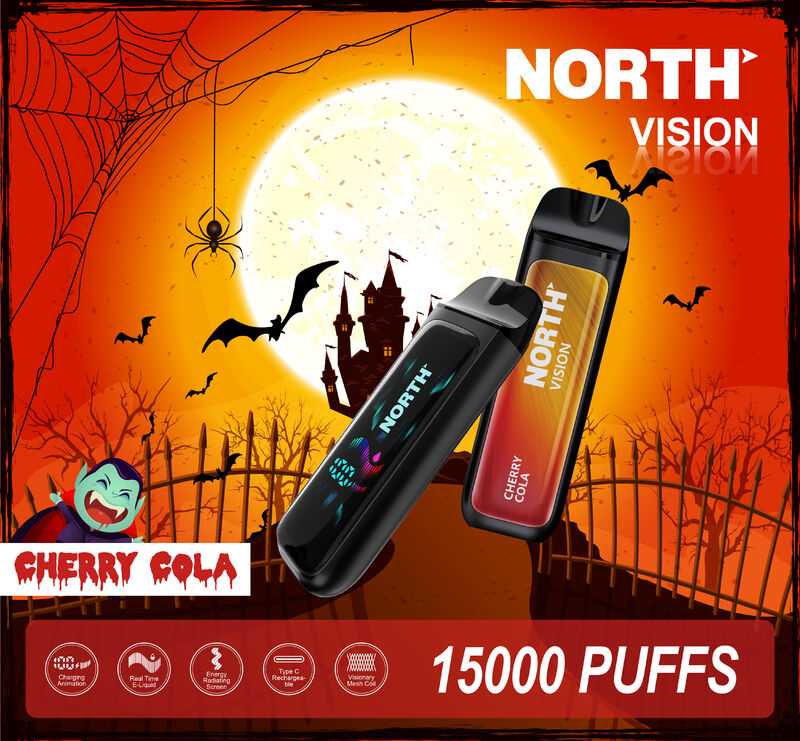 North Vision 15K Disposable - Cherry Cola Halloween Edition