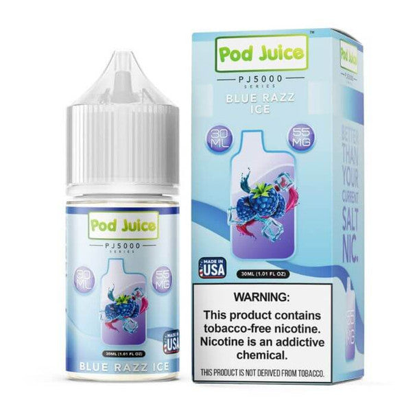 Pod Juice PJ5000 Series Synthetic Nicotine Salt E-Liquid 30ML