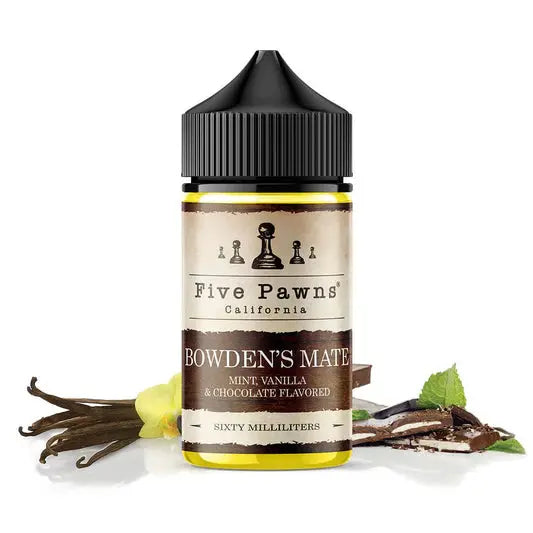 Five Pawns Original Series Nicotine E-Liquid 60ML - Bowden's Mate 