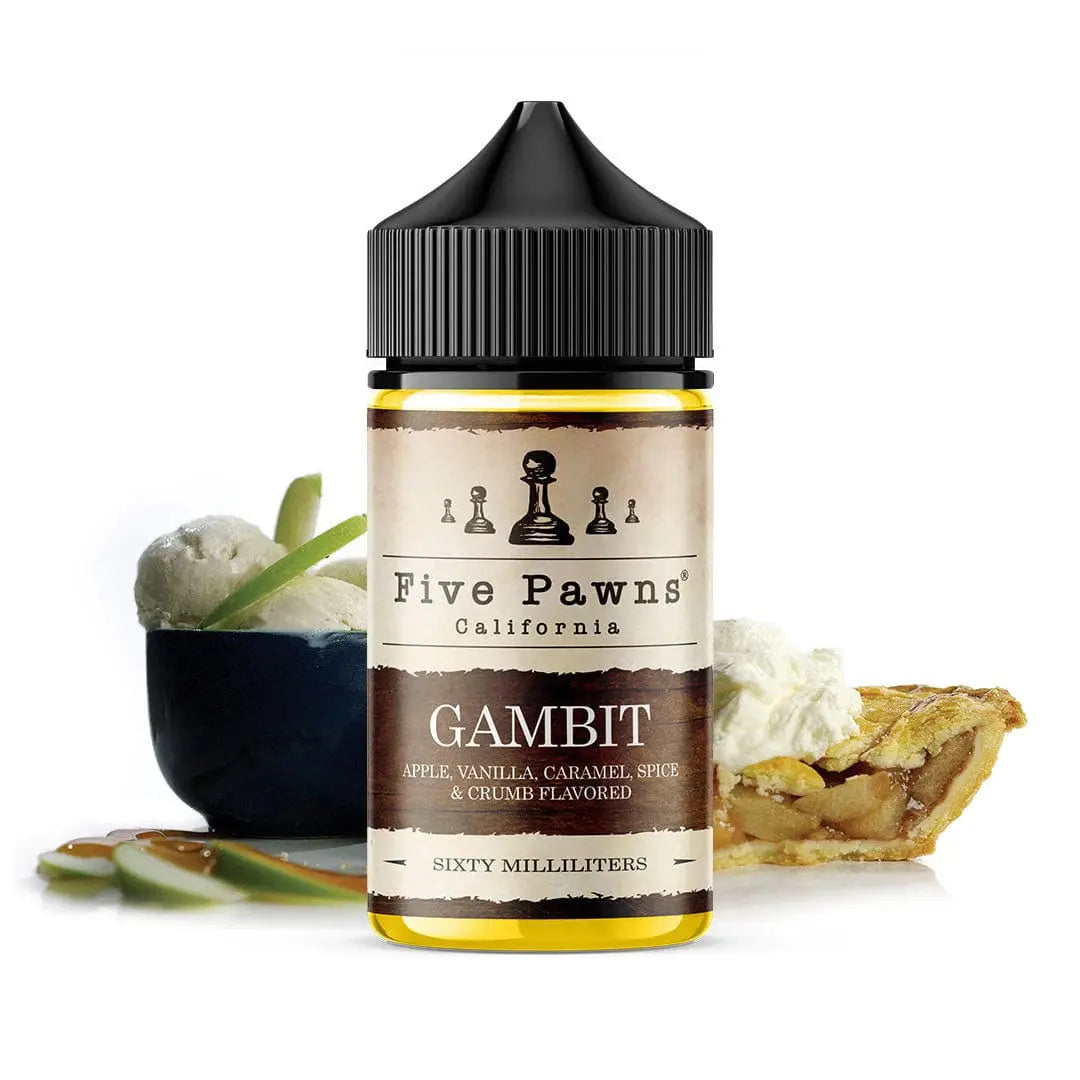 Five Pawns Original Series Nicotine E-Liquid 60ML - Gambit 