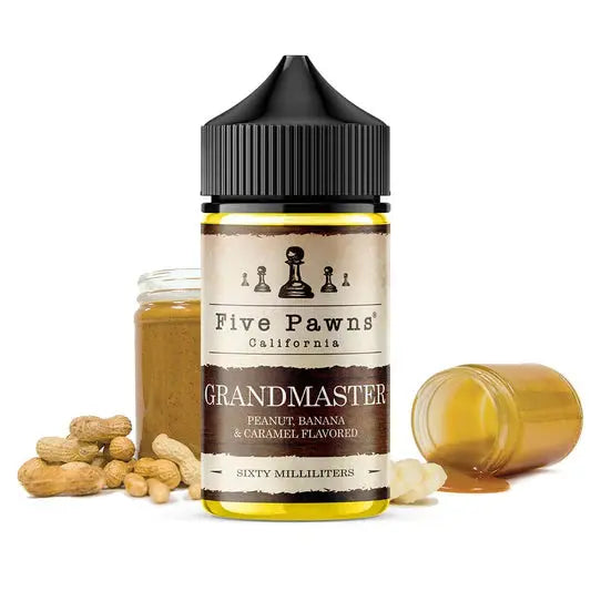 Five Pawns Original Series Nicotine E-Liquid 60ML - Grandmaster 