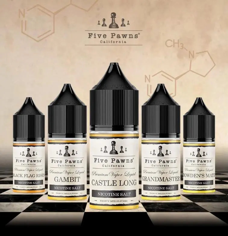 Five Pawns Original Series Nicotine Salt E-Liquid 30ML