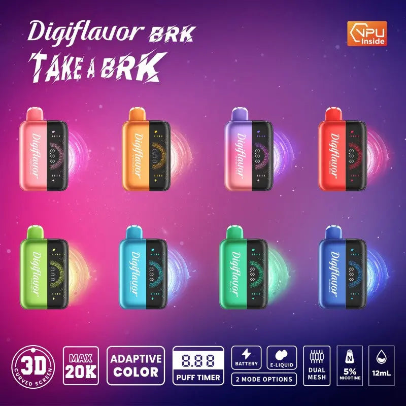 Geek Bar DigiFlavor 20K BRK Disposable 