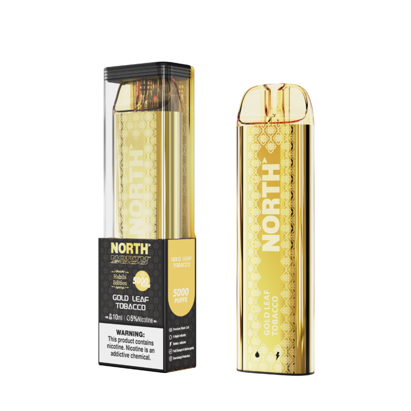 North 5000 Disposable Habibi Edition - Gold Leaf Tobacco