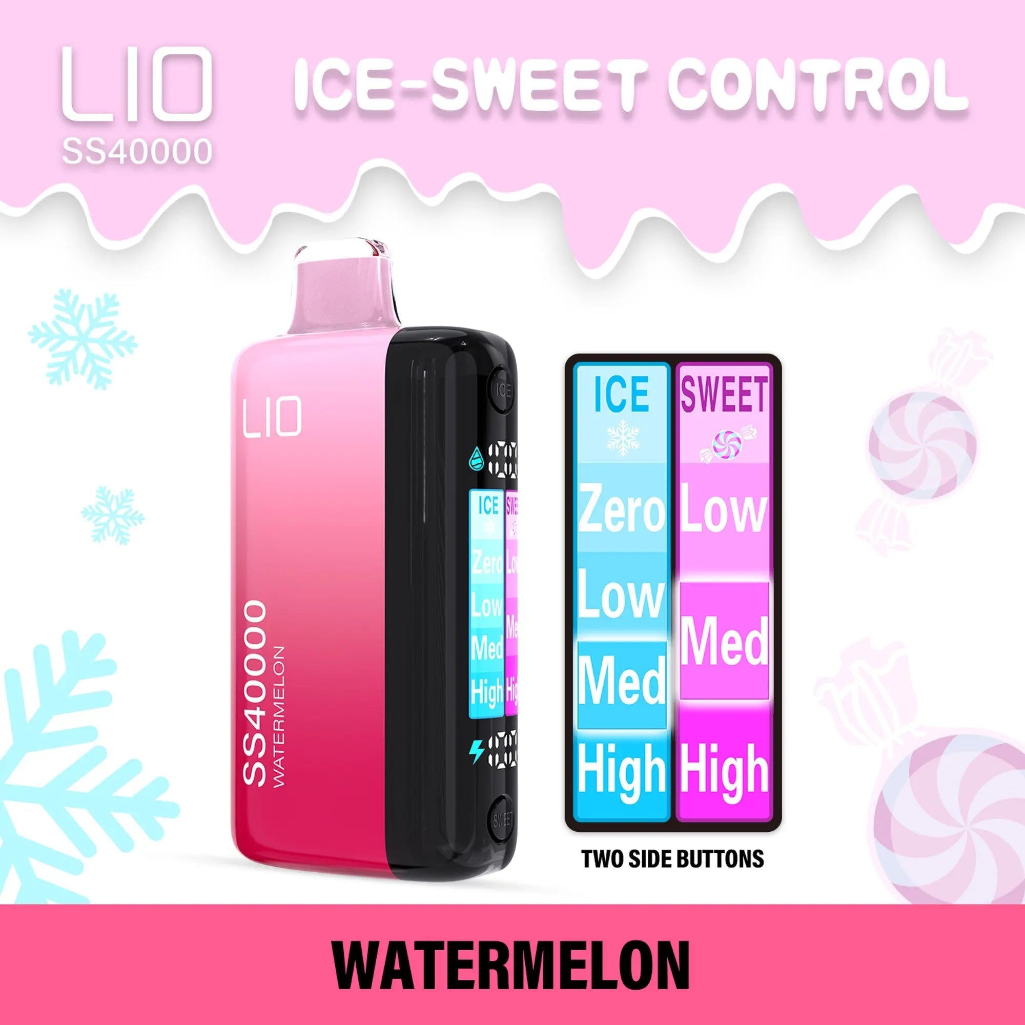 IJOY Lio SS40000 Disposable - Watermelon 