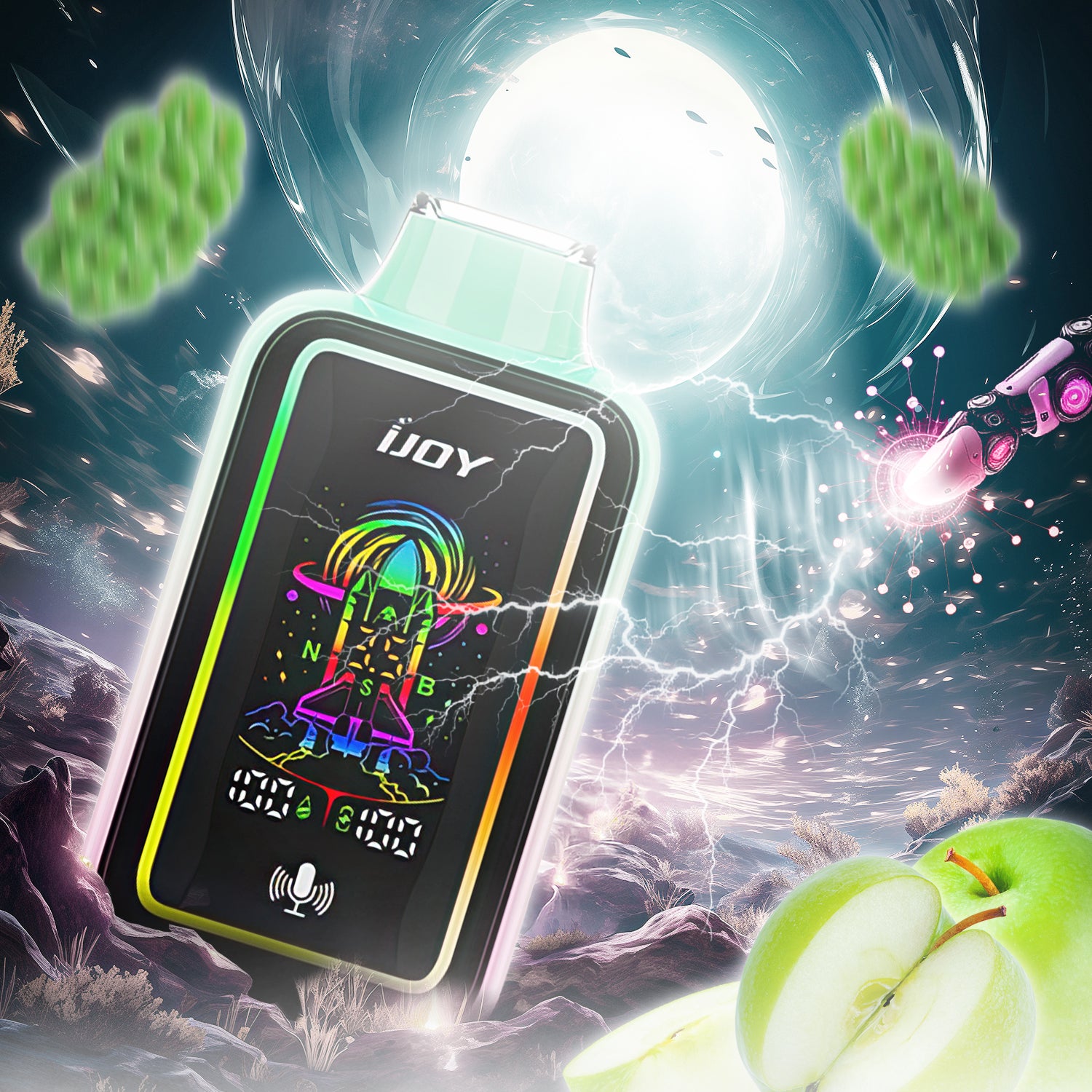 iJoy Uranus 25000 Disposable - Apple Gummies