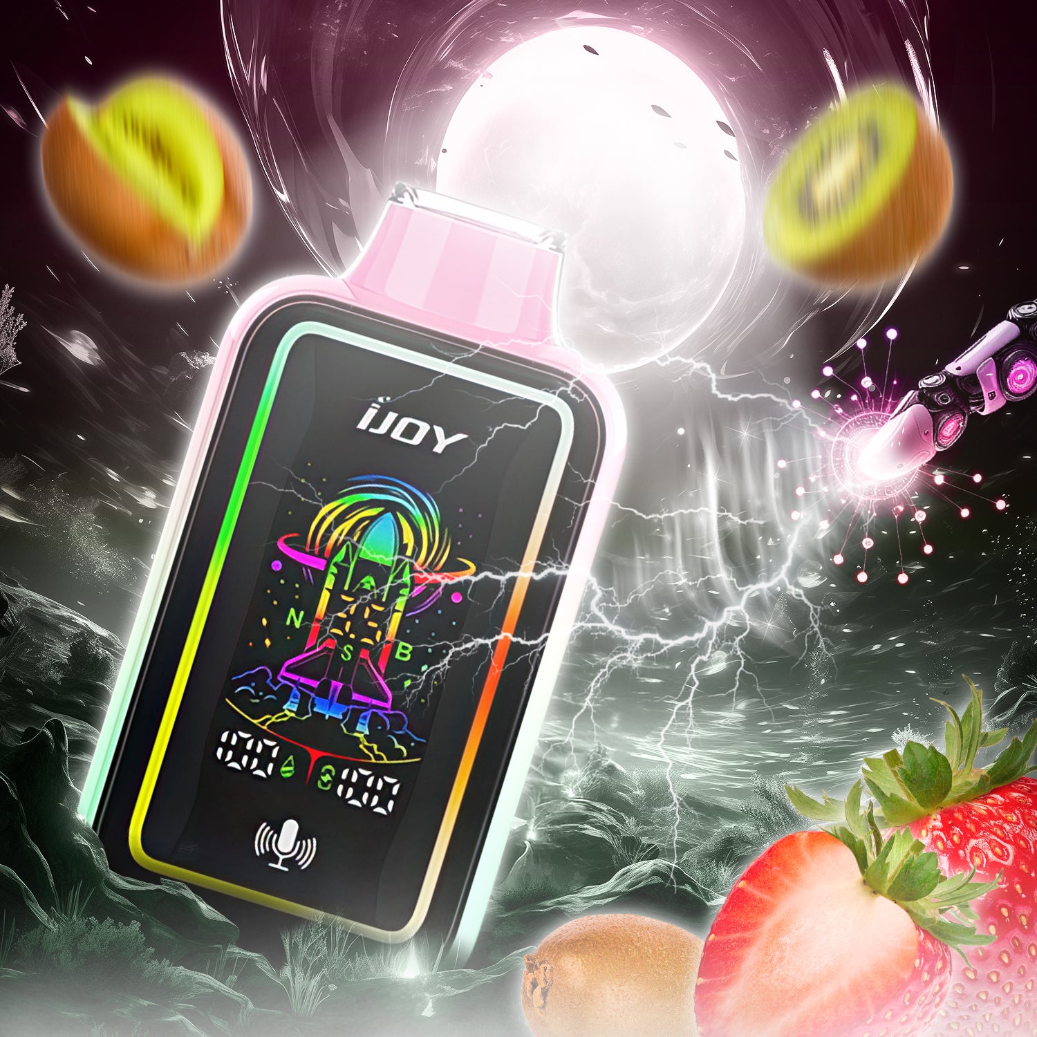 iJoy Uranus 25000 Disposable - Strawberry Kiwi