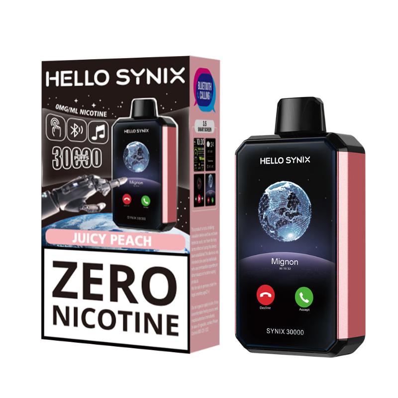 Hello Synix 30K Zero Nicotine Disposable