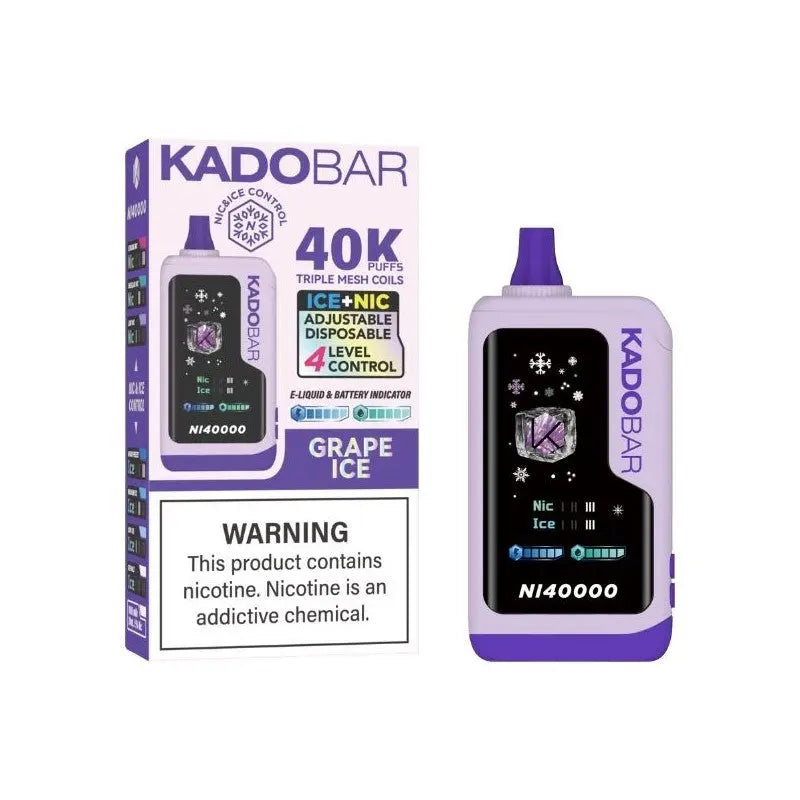 Kado Bar NI40000 Disposable - Grape Ice 