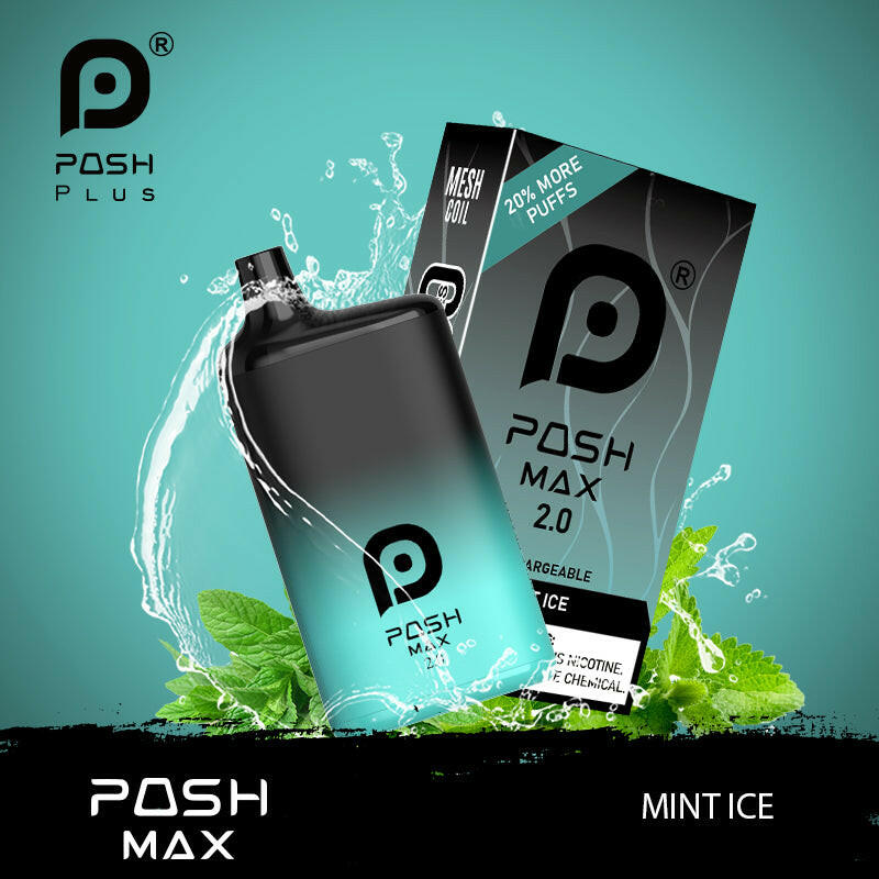 POSH MAX 2.0 5200 DISPOSABLE-MINT ICE