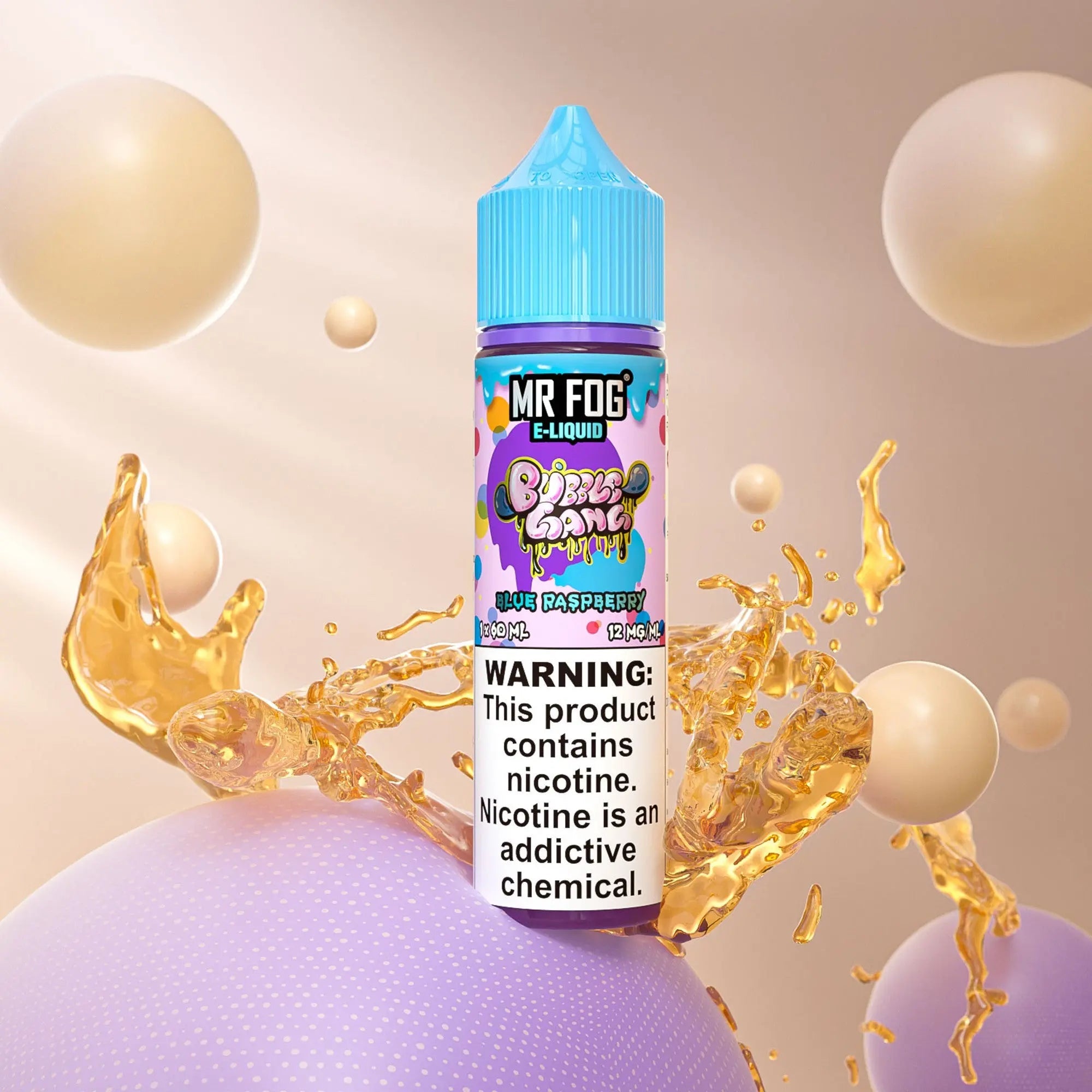 MR FOG E-LIQUID BUBBLE GANG 60ML - Alternative pods | Online Vape & Smoke Shop