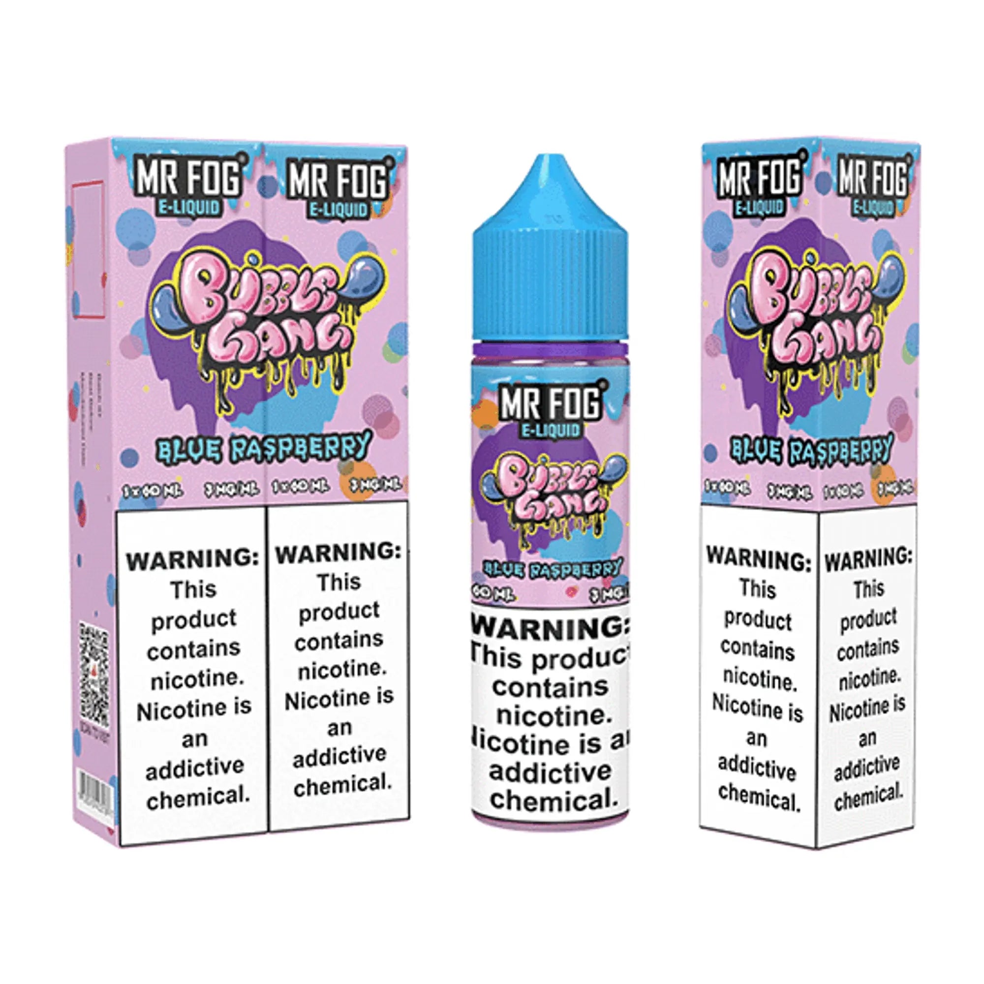 MR FOG E-LIQUID BUBBLE GANG 60ML - Alternative pods | Online Vape & Smoke Shop