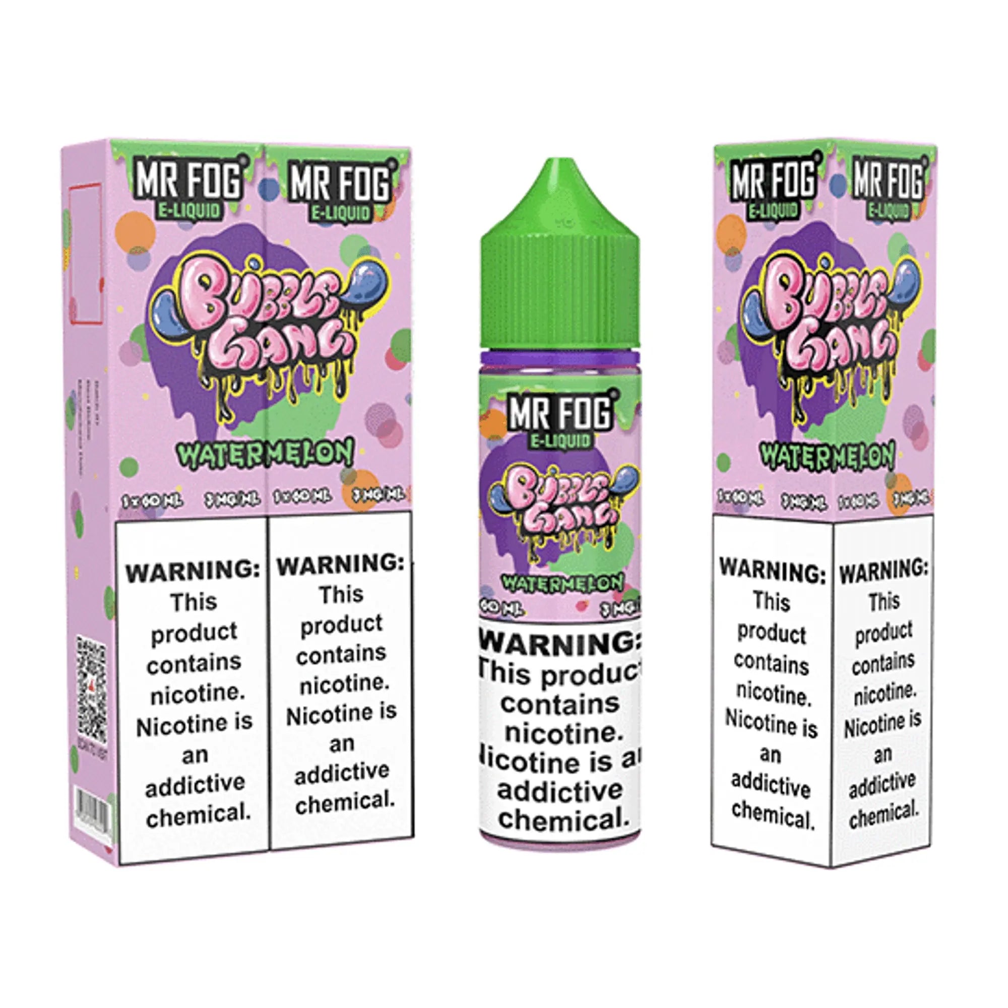 MR FOG E-LIQUID BUBBLE GANG 60ML - Alternative pods | Online Vape & Smoke Shop