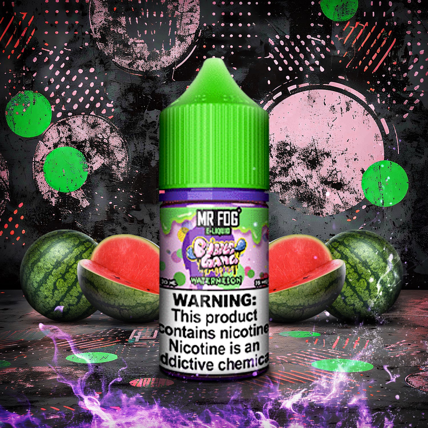 MR FOG E-LIQUID BUBBLE GANG 30ML - Watermelon 