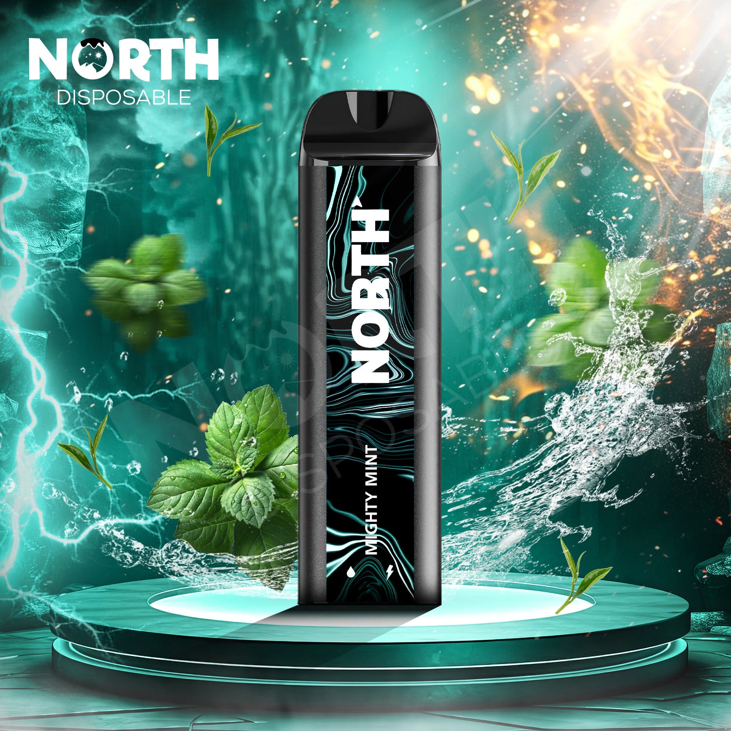 North 5000 Disposable 3% - Mighty Mint