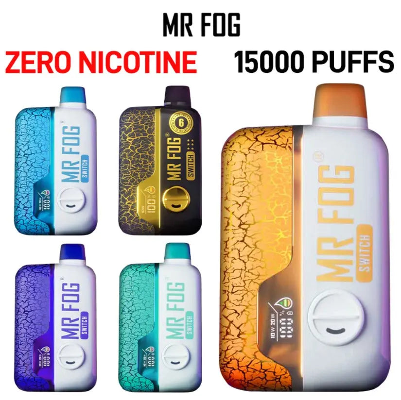 Mr Fog Switch SW15000 0% Nicotine - Alternative pods | Online Vape & Smoke Shop