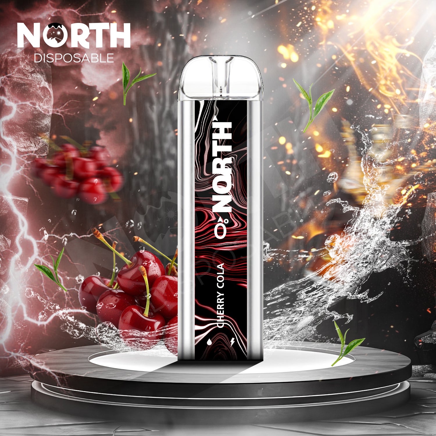 North 5000 0% - Cherry Cola