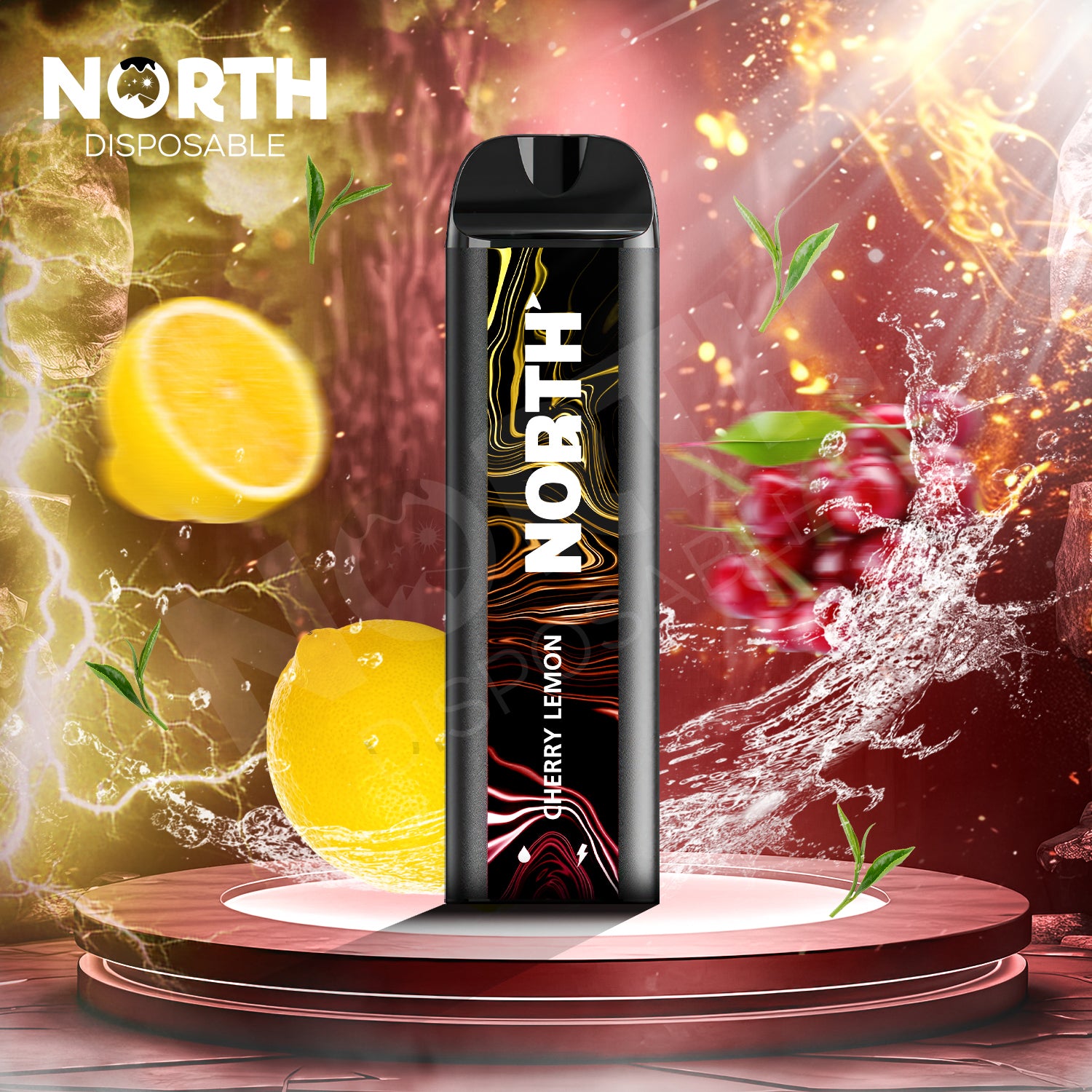 North 5000 Disposable 3% - Cherry Lemon