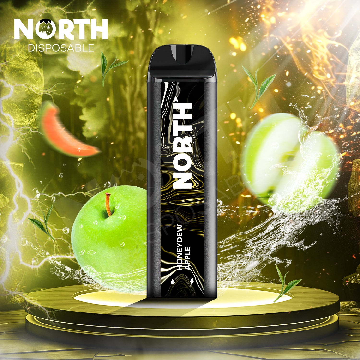 North 5000 Disposable -  Honeydew Apple