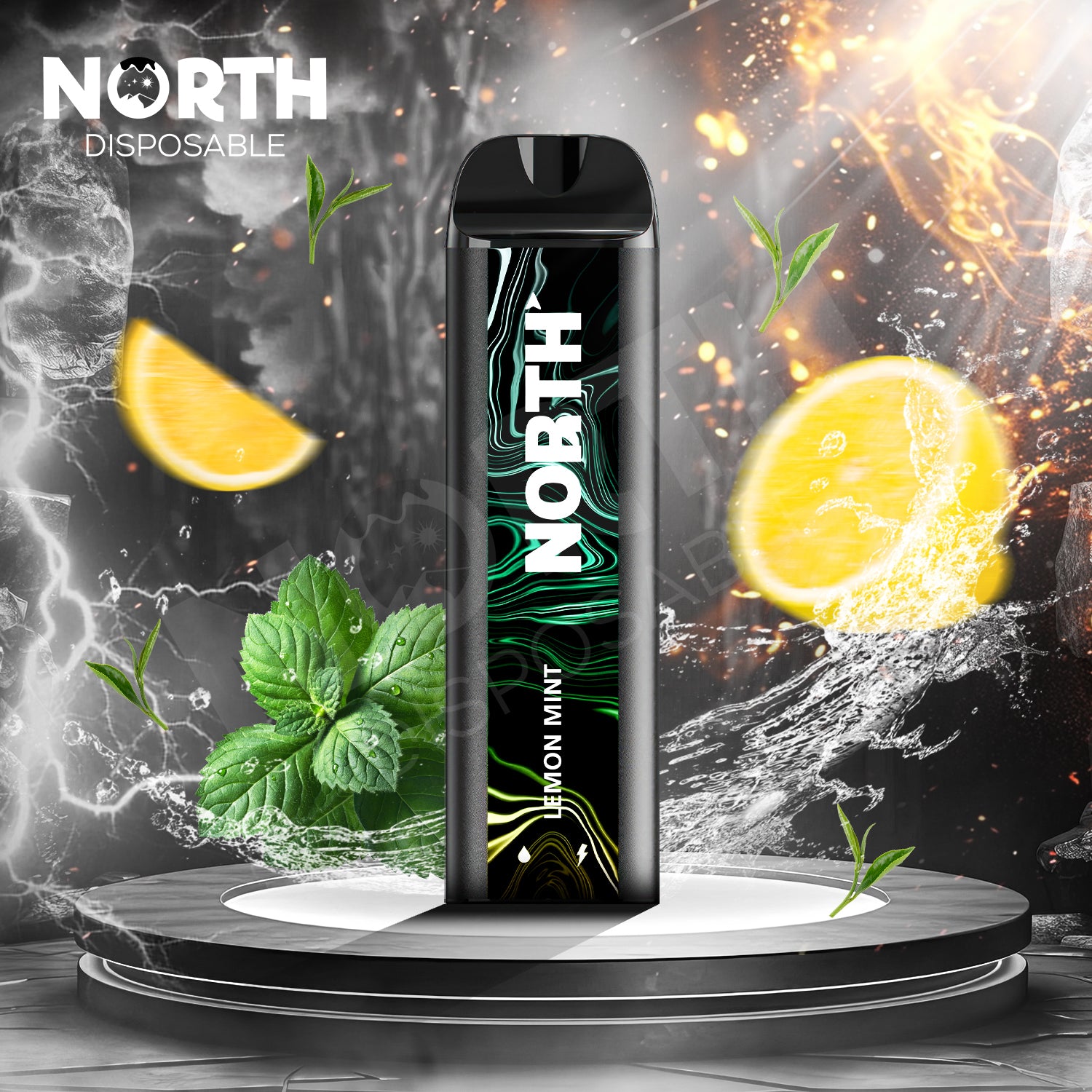 North 5000 Disposable -  Lemon Mint