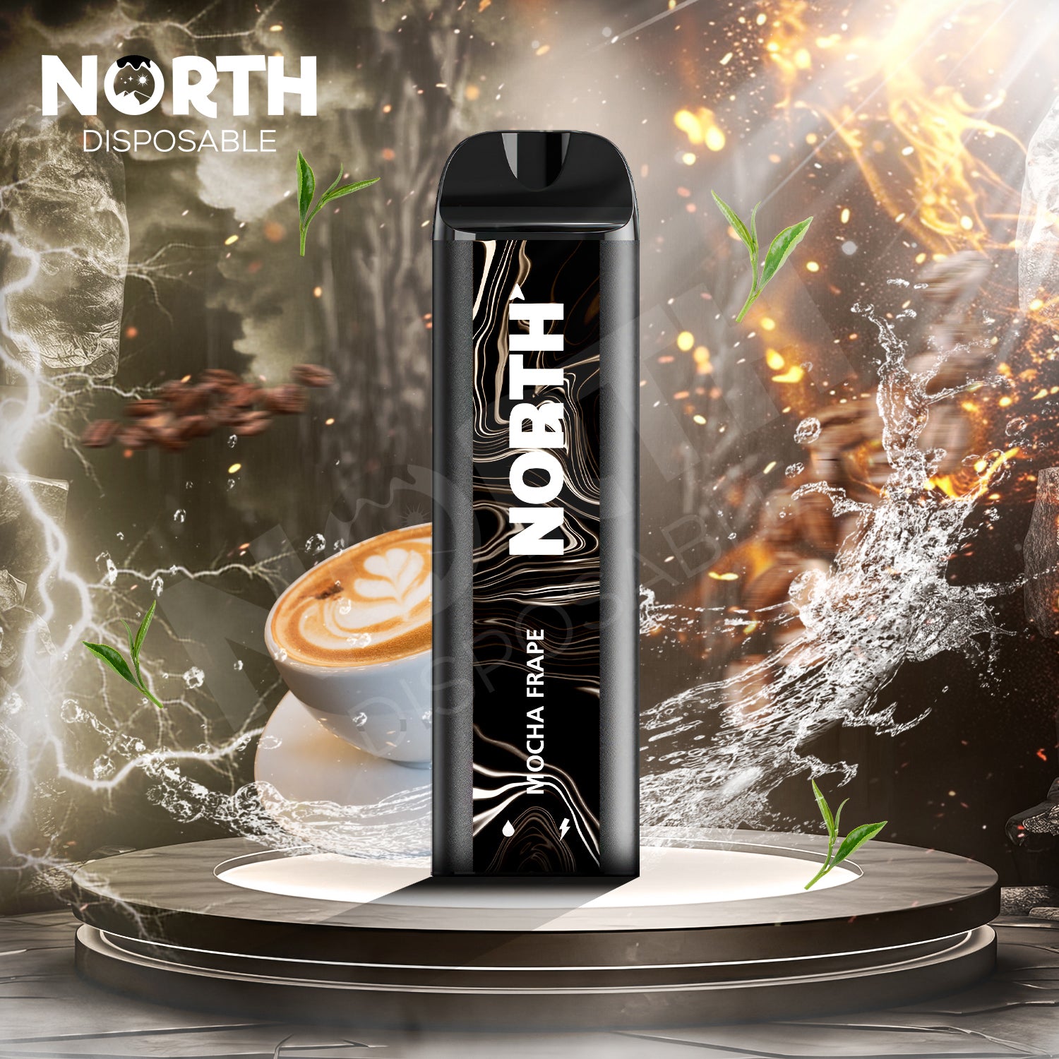 North 5000 Disposable 3% - Mocha Frappe