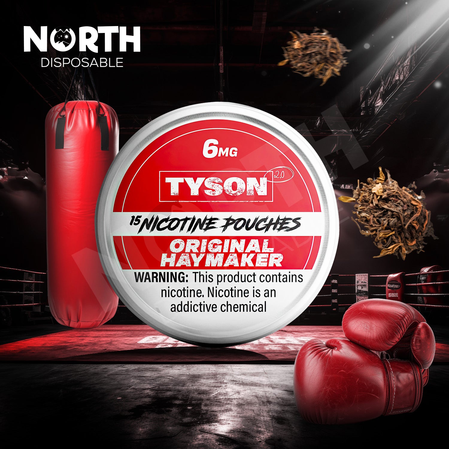 TYSON 2.0 Nicotine Pouches Tyson 2.0 - Original Haymaker 6mg