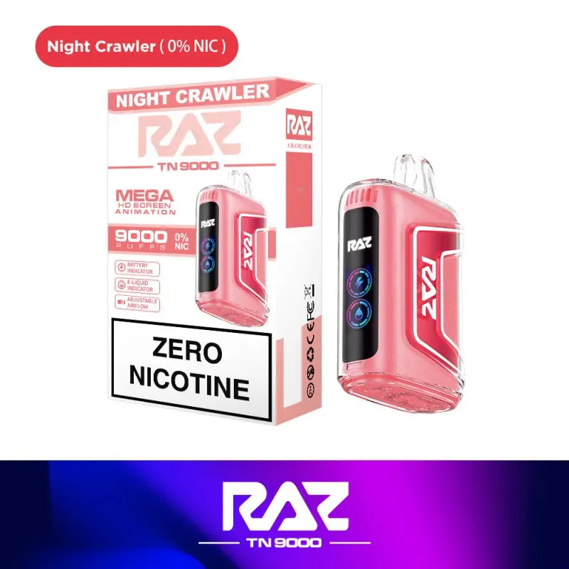 RAZ TN9000 Disposable Vape 0% Geek Vape - Night Crawler 