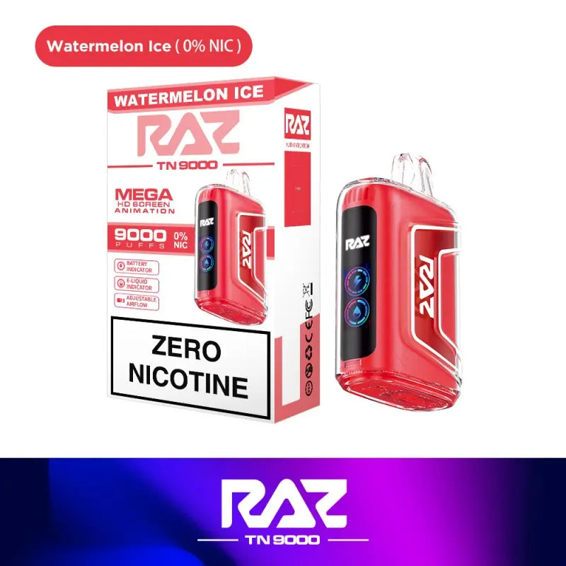 RAZ TN9000 Disposable Vape 0% Geek Vape