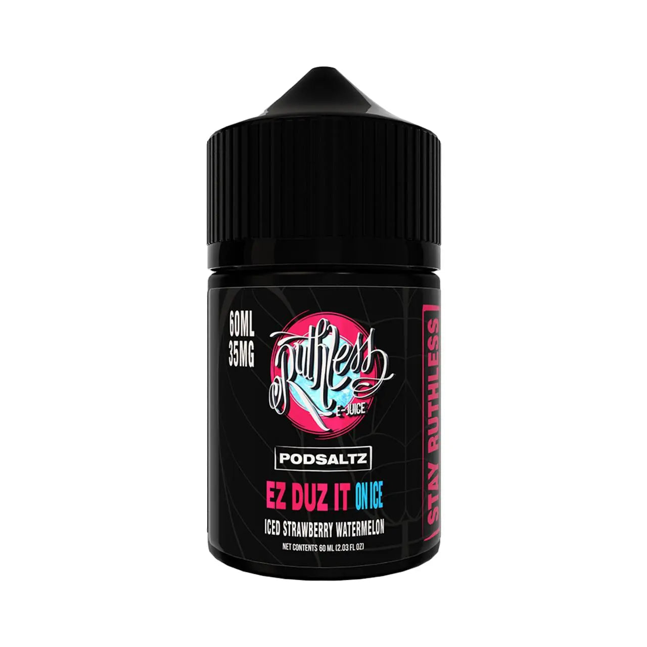 Ruthless Podsaltz Nicotine E-Liquid 60ML - Ez Duz It On Ice 