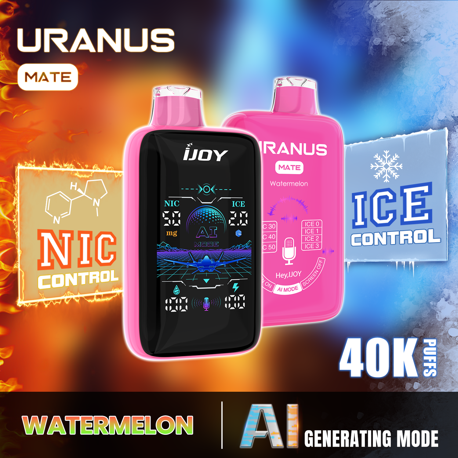 iJoy Uranus Mate 40K Disposable