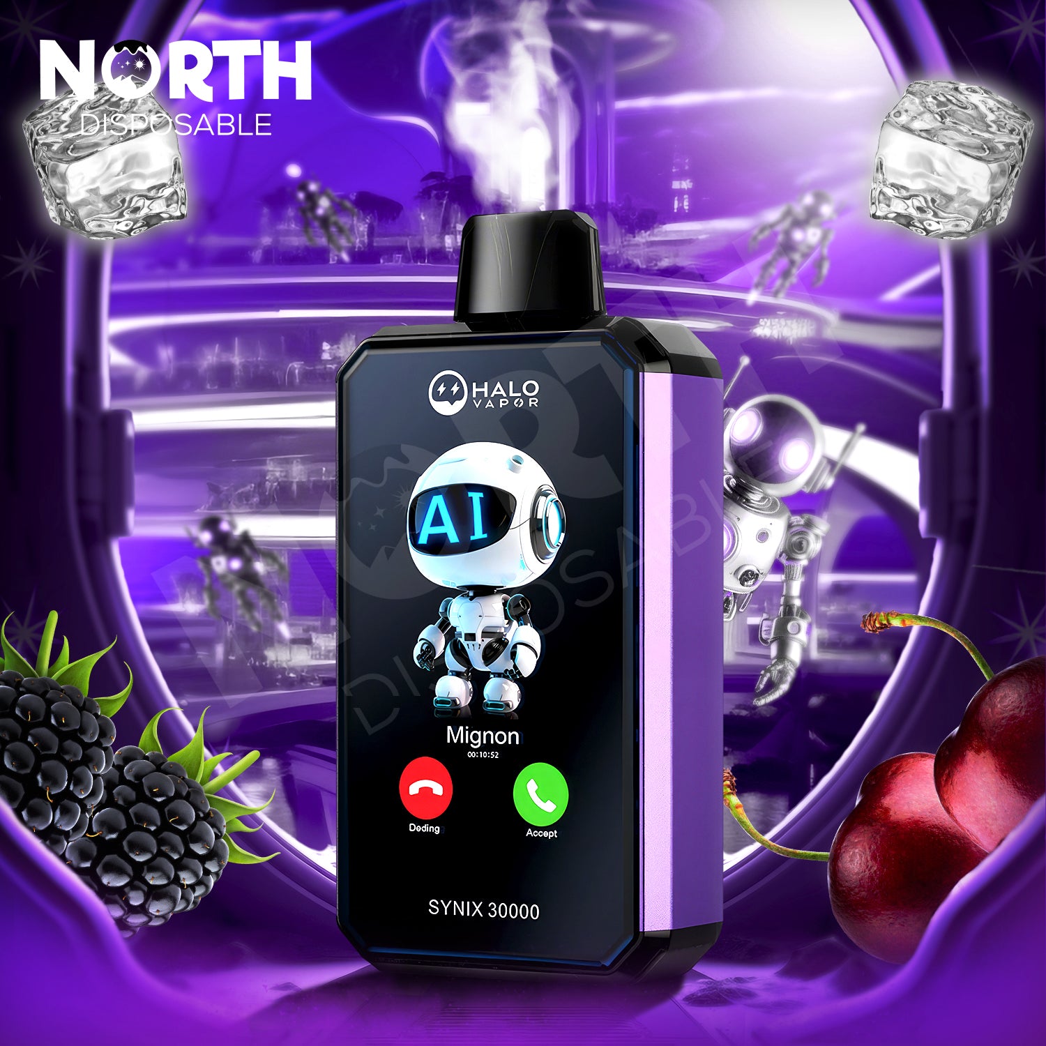 Halo Vapor Synix 30K Bluetooth Vape