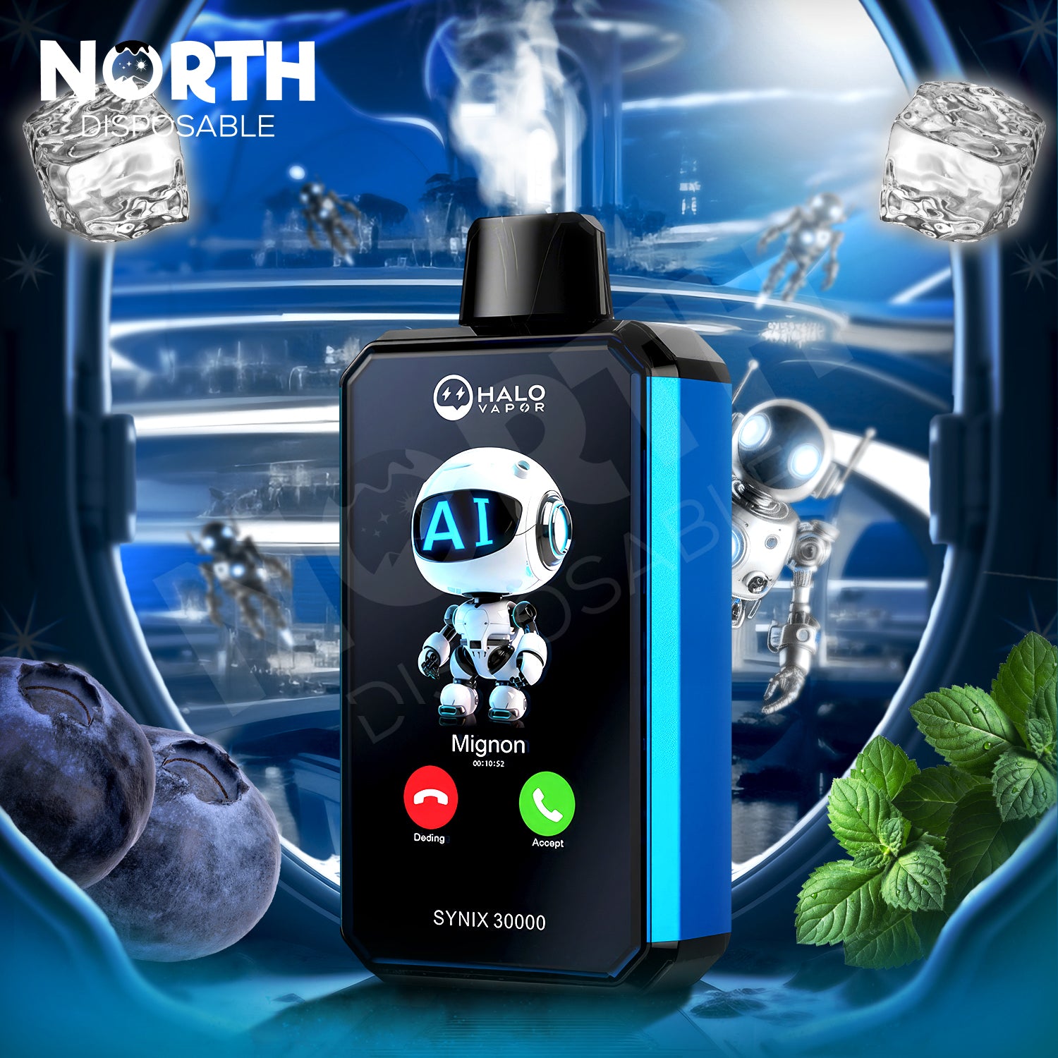 Halo Vapor Synix 30K Bluetooth Vape