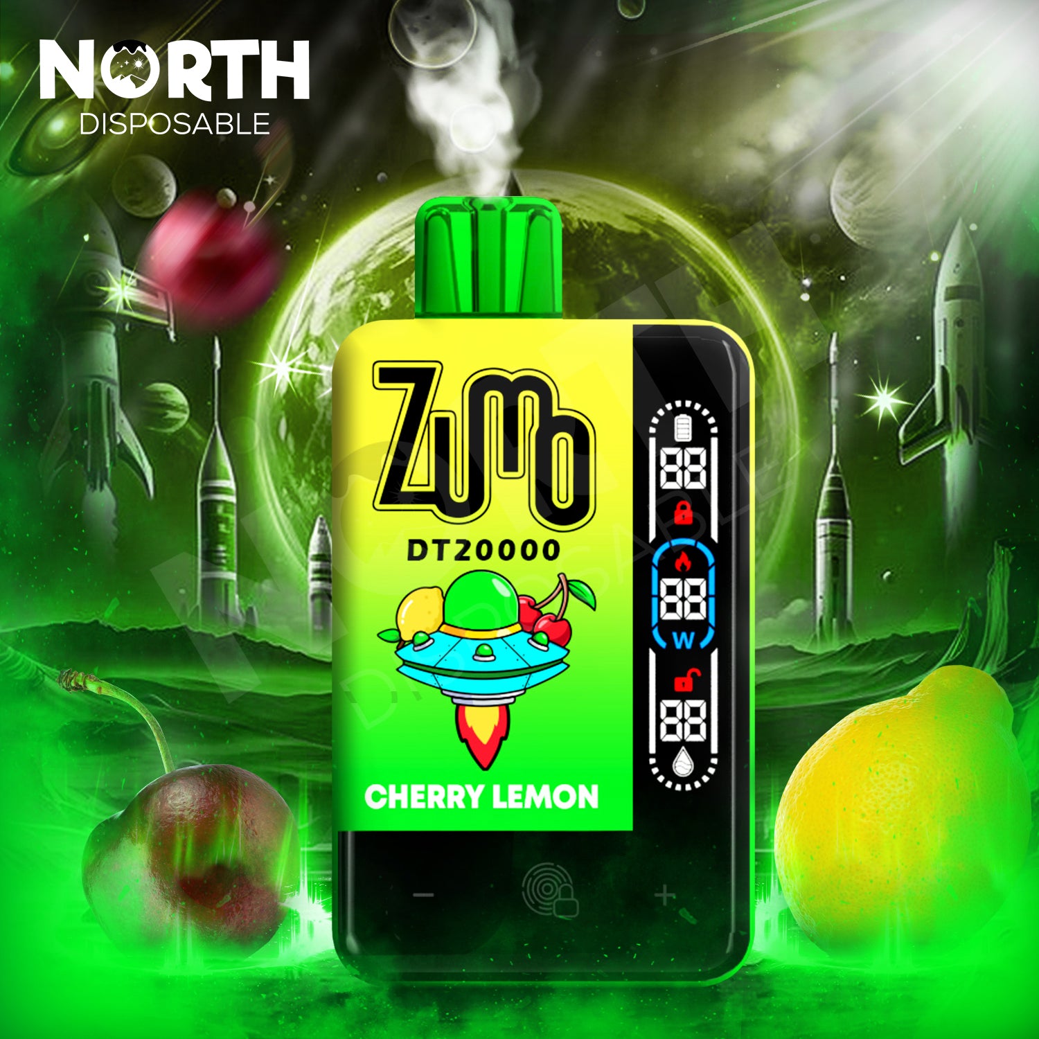 ZUMO DT20000 Disposable - Cherry Lemon 