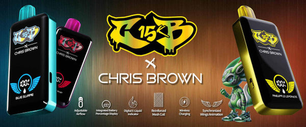 CB 15k x Chris Brown Disposable – North Disposable - TOP SELLING DISPOSABLE  VAPE