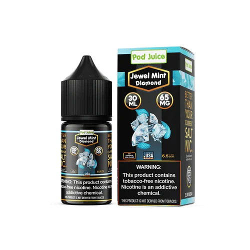 Pod Juice BOLD Synthetic Nicotine Salt E-Liquid 30ML Jewel Mint Diamond