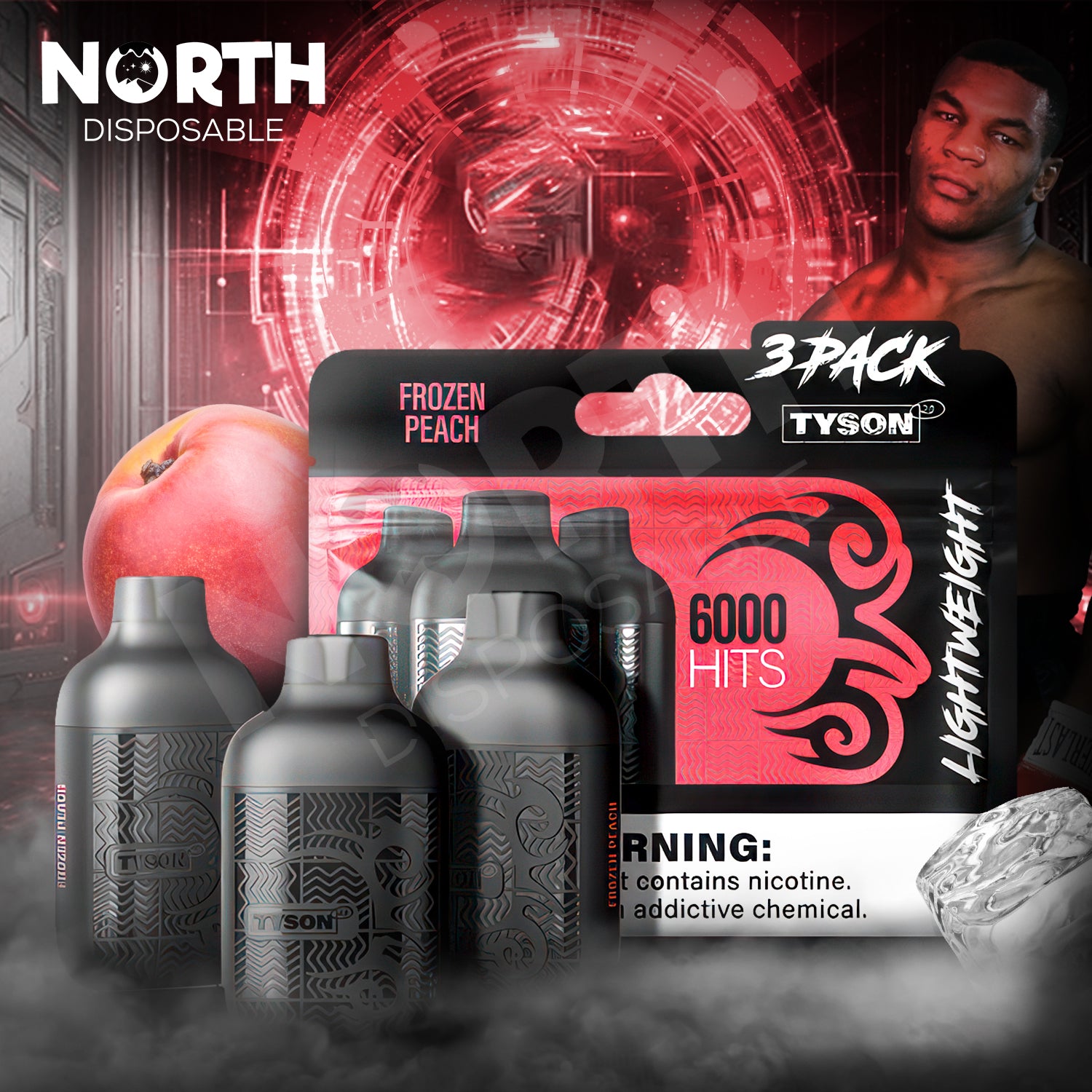 Tyson 2.0 Vape Lightweight - Frozen Peach 