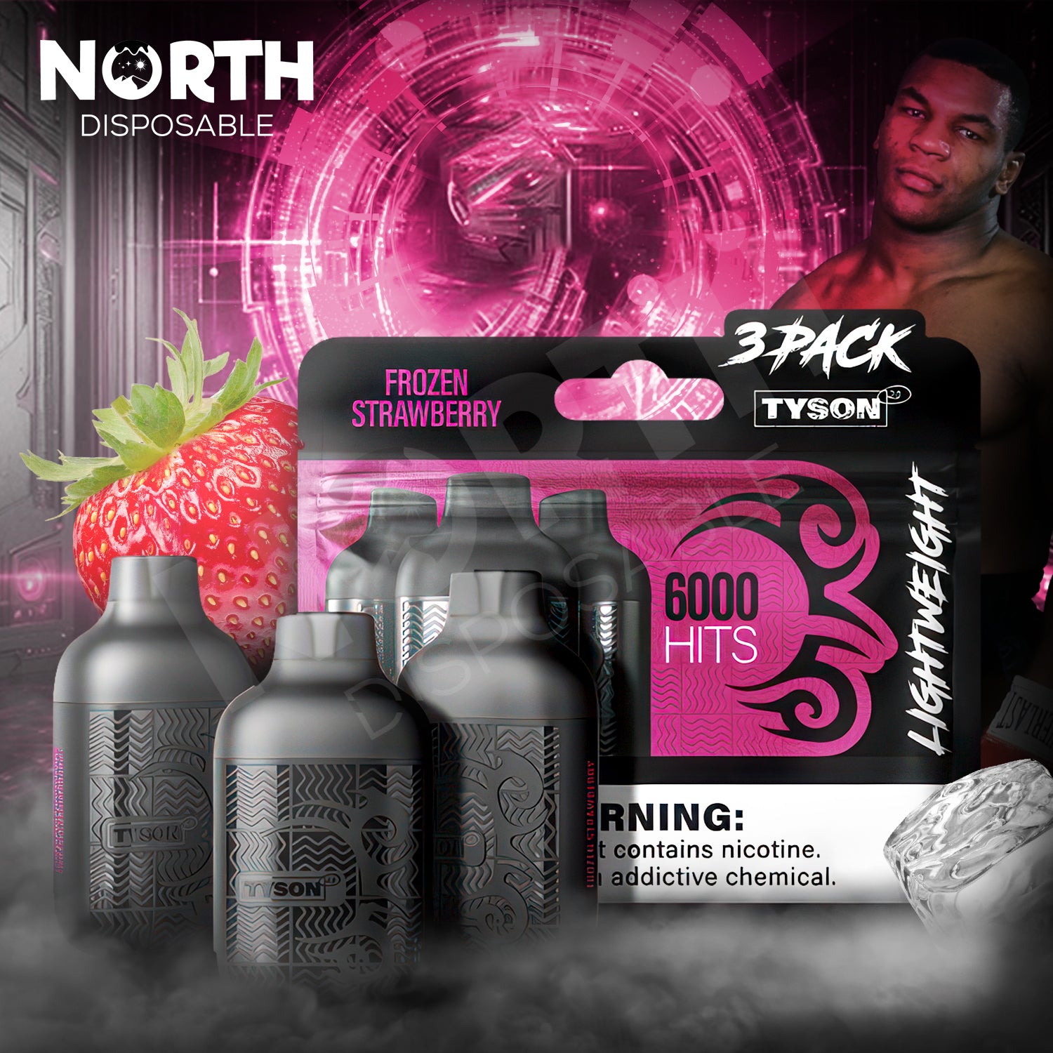 Tyson 2.0 Vape Lightweight - Frozen Strawberry 